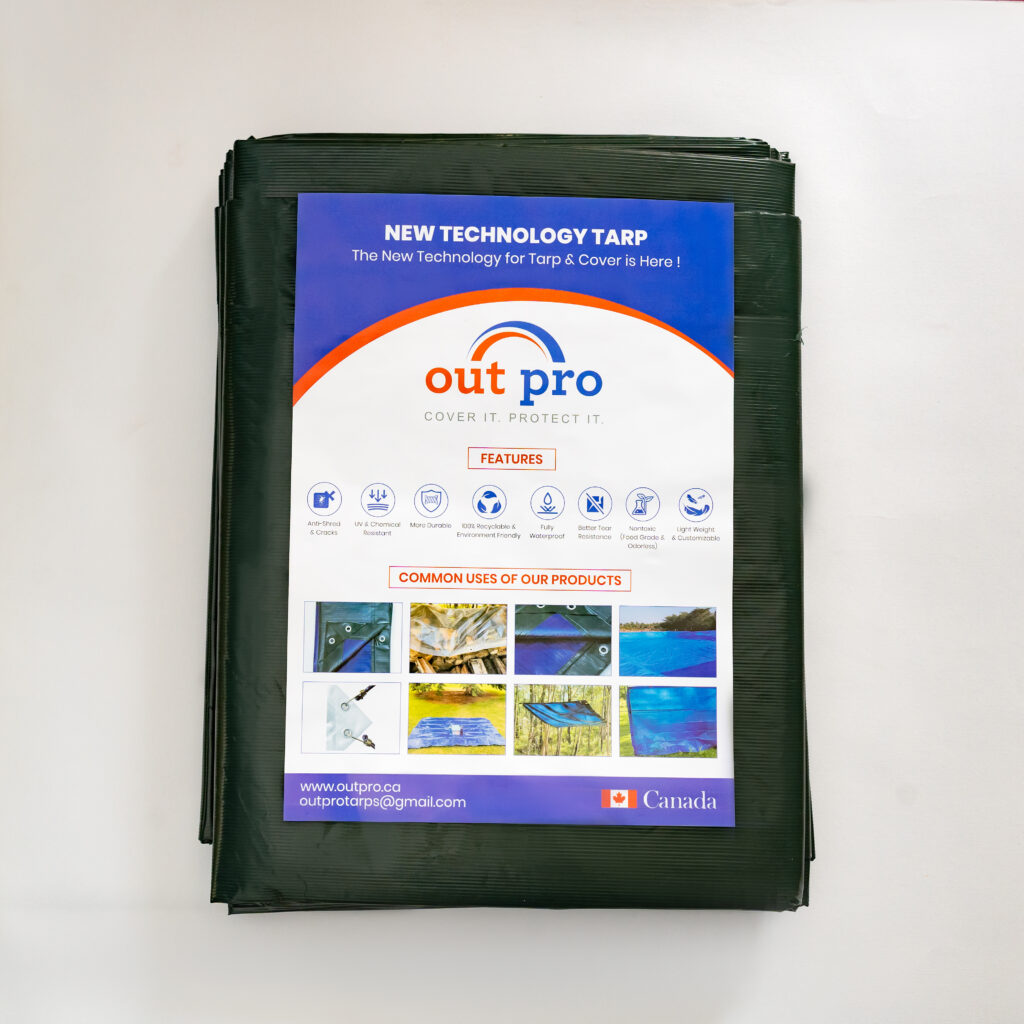 Heavy duty tarp green starting at 13$